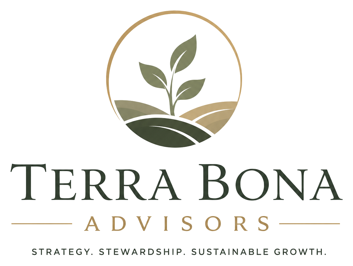 Terra Bona Advisors. Strategy. Stewardship. Sustainable growth.